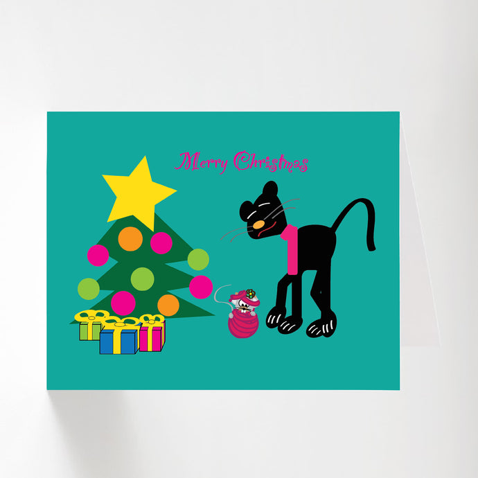 Merry Christmas Card -  Amigos (£2.60 each OR  3 CARDS FOR £5.80)